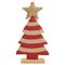 Декор новогодний Funky stripes из джута и гофрированного картона из коллекции New Year Essential, Tkano