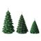 Набор из трех электрических свечей Christmas forest из коллекции New Year Essential, 3 шт., Tkano