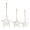 Набор елочных украшений Winter stars из коллекции New Year Essential, 3 шт., Tkano
