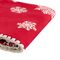 Плед из хлопка с новогодним рисунком Fluffy snowflakes из коллекции New Year Essential, 130х180 см, Tkano, изображение 7