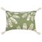 Подушка декоративная с рисунком Flowers и кисточками из коллекции Ethnic, 30х45 см, Tkano