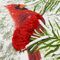 Подушка декоративная с рисунком Northern cardinal из коллекции New Year Essential, 45х45 см, Tkano, изображение 5