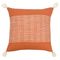Подушка декоративная базовая Geometry терракотового цвета из коллекции Ethnic, 45х45 см, Tkano