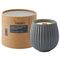 Свеча ароматическая с деревянным фитилём Cypress, Jasmine & Patchouli из коллекции Edge, серый, 60 ч, Tkano