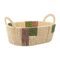 Корзина плетеная овальная Bodhran Nature из коллекции Ethnic, размер M, Tkano