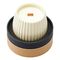 Свеча ароматическая с деревянным фитилём Vetiver & Black cypress из коллекции Edge, бежевый, 60 ч, Tkano, изображение 3