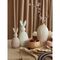 Декор из фарфора бежевого цвета Trendy Bunny из коллекции Essential, 9,2х9,2x22,6 см, Tkano, изображение 13