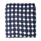 Покрывало из хлопка Polka dots темно-синего цвета из коллекции Essential, 230х250 см, Tkano, изображение 7