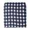 Покрывало из хлопка Polka dots темно-синего цвета из коллекции Essential, 180х250 см, Tkano, изображение 7