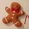 Подушка вязаная Classy gingerbread из коллекции New Year Essential, 40х50 см, Tkano, изображение 2