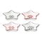 Набор для сервировки Sweet Memories из коллекции New Year Essential, Tkano