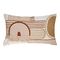 Чехол на подушку декоративный Beige geometry из коллекции Ethnic, 35х60 см, Tkano