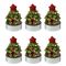 Набор декоративных свечей Green Miracle из коллекции New Year Essential, 6 шт., Tkano