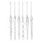 Набор ёлочных украшений Fancy icicles из коллекции New Year Essential, 6 шт., Tkano