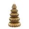 Свеча декоративная Origami бежевого цвета из коллекции New Year Essential, 19 см, Tkano