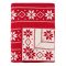 Плед из хлопка с новогодним рисунком Frostwork из коллекции New Year Essential, 130x180 см, Tkano, изображение 2