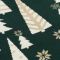 Плед из хлопка с новогодним рисунком Whitewood из коллекции New Year Essential, 130x180 см, Tkano, изображение 4