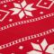 Плед из хлопка с новогодним рисунком Frostwork из коллекции New Year Essential, 130x180 см, Tkano, изображение 4