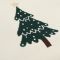 Плед из хлопка с новогодним рисунком Christmas Bows из коллекции New Year Essential, 130x180 см, Tkano, изображение 4
