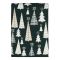 Плед из хлопка с новогодним рисунком Whitewood из коллекции New Year Essential, 130x180 см, Tkano