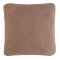 Подушка декоративная из стираного хлопка цвета мокко из коллекции Essential, 45х45 см, Tkano