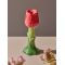 Подсвечник Floret красного цвета из коллекции Blossom, 18 см, Tkano, изображение 4
