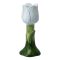 Подсвечник Floret голубого цвета из коллекции Blossom, 20 см, Tkano