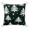 Подушка вязаная с новогодним рисунком Морозный Лес из коллекции New Year Essential, 45x45 см, Tkano