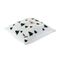 Подушка вязаная с новогодним рисунком Лыжники из коллекции New Year Essential, 45x45 см, Tkano, изображение 3
