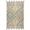 Ковер из хлопка с контрастным узором и кисточками из коллекции Ethnic, 200х300 см, Tkano
