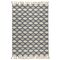 Ковер из хлопка синего цвета Argyle из коллекции Ethnic, 160х230 см, Tkano
